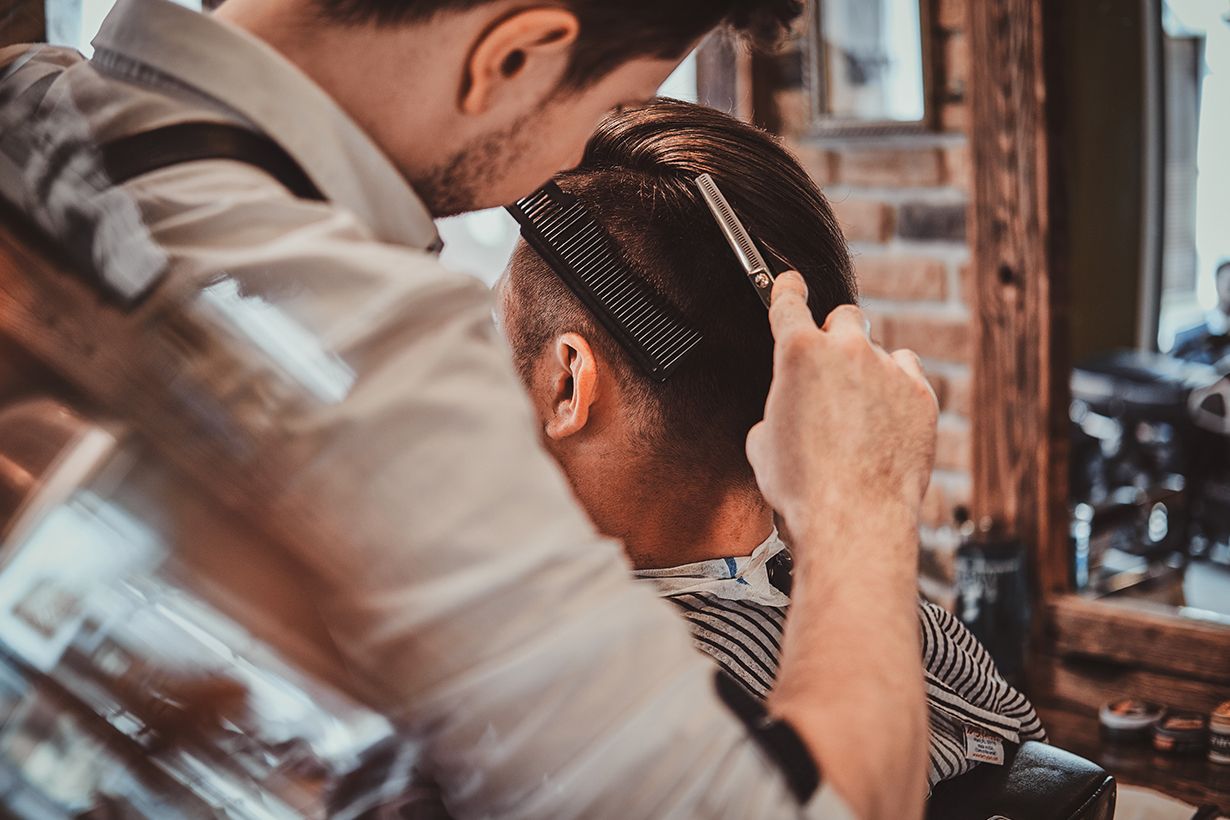 Barber in Amsterdam