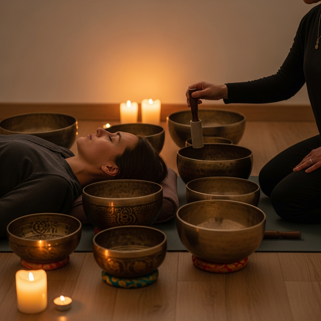 Sound healing session, Amsterdam