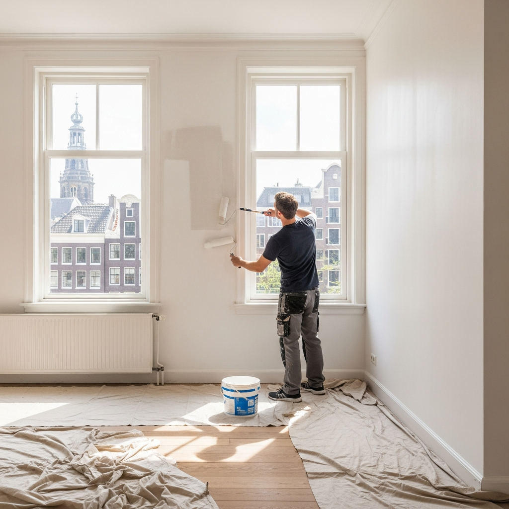 Interior painting, Amsterdam