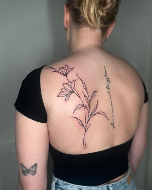 Dotwork tattoo, Amsterdam