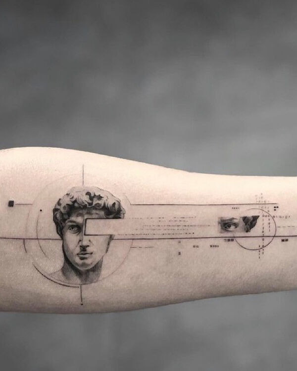 Realism tattoo, Amsterdam